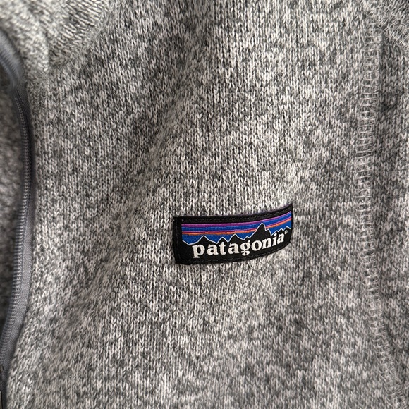 Patagonia Better Sweater Worn Wear Vest Grey Fleece Performance Zip Up Outdoor - Picture 3 of 7